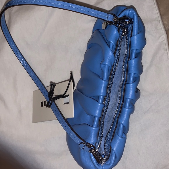 NWT Staud Bean Convertible bag marine blue $198 - Picture 11 of 12